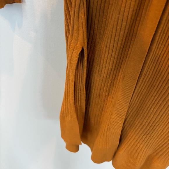 Meadow Rue Ribbed Duster Cardigan Size L - Picture 4 of 11